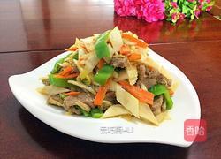 茭白辣炒肉丝的做法图解14