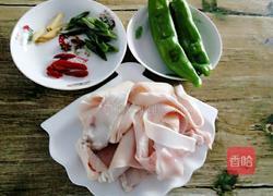 双椒猪皮的做法图解1