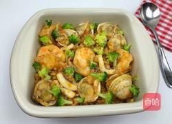 西班牙海鲜炖饭的做法图解8