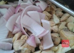 洋葱菇炒鸡的做法图解5