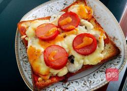 香蕉红肠吐司的做法图解4