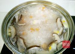 萝卜香菇肉粥的做法图解7