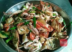 姜葱蒜蟹的做法图解2