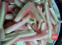 家菜＊西瓜翠衣的做法图解1