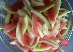 家菜＊西瓜翠衣的做法图解3