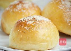 淡奶油椰蓉小餐包的做法图解1