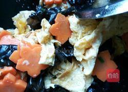 木耳炒蛋的做法图解5