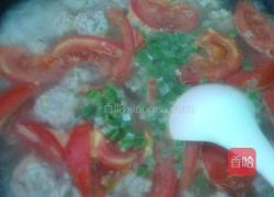 西红柿肉丸汤的做法图解8