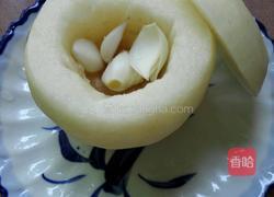 冰糖百合雪梨盅的做法图解4