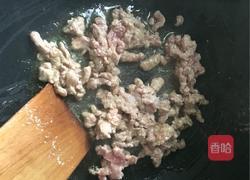 红辣椒炒豌豆肉末的做法图解4