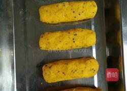南瓜泥包馒头条的做法图解4