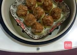 玉子豆腐蒸肉丸的做法图解4