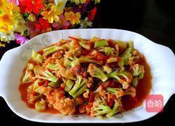 番茄味菜花的做法图解6