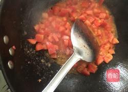 番茄味菜花的做法图解4