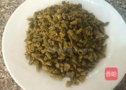 肉末酸豆角的做法图解1