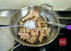 毛豆米烧鸡的做法图解6