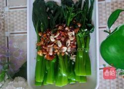 蒜蓉凉拌菜心的做法图解4