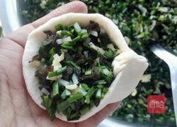 韭菜素馅包子的做法图解11