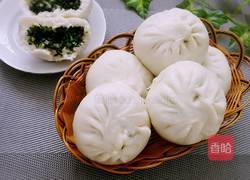 韭菜素馅包子的做法图解14
