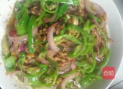 青椒炒鸡杂的做法图解3