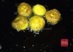 南瓜糯米球的做法图解6