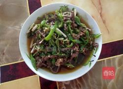 青椒牛肉的做法图解5