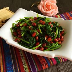 果仁菠菜的做法[图]