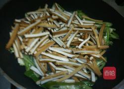 肉丝炒香干的做法图解7