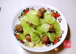 黄瓜圈炒鱼丸的做法图解11