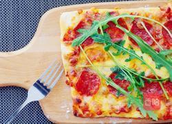 意式薄底披萨附自制披萨酱的做法图解13