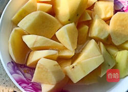 土豆炖芸豆（油豆）的做法图解2