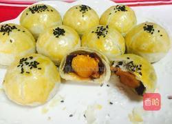 蛋黄酥月饼简单版的做法图解17