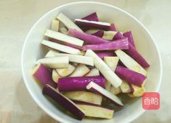 青椒炒茄子的做法图解2