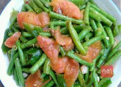 番茄炒豇豆的做法图解5