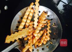 油炸狼牙土豆棒的做法图解4