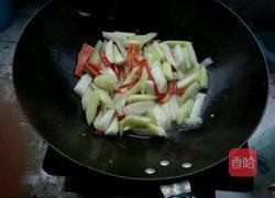 素炒护子瓜的做法图解4