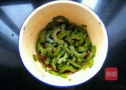 芥末拌苦瓜的做法图解7