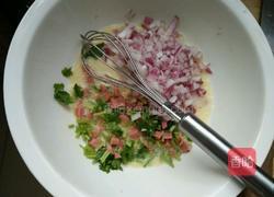 星星蛋饼（洋葱火腿）的做法图解3