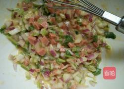 星星蛋饼（洋葱火腿）的做法图解5