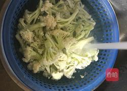 花菜炒肉片的做法图解3