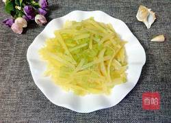 芹菜炒土豆丝的做法图解6