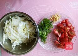 大头菜炒西红柿的做法图解2