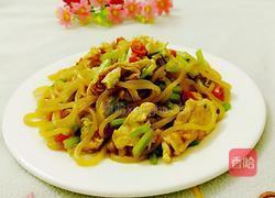 芹菜鸡蛋炒粉的做法图解9