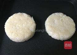 姜汁烧肉米汉堡的做法图解5