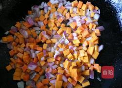 南瓜蛋炒饭的做法图解4