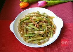 酱香四季豆的做法图解10