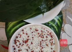 红豆糯米粽的做法图解1