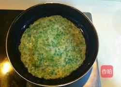空心菜饼的做法图解7