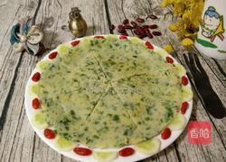 空心菜饼的做法图解9