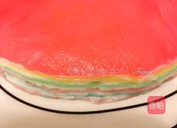 Rainbow Multilayer Cake的做法图解10